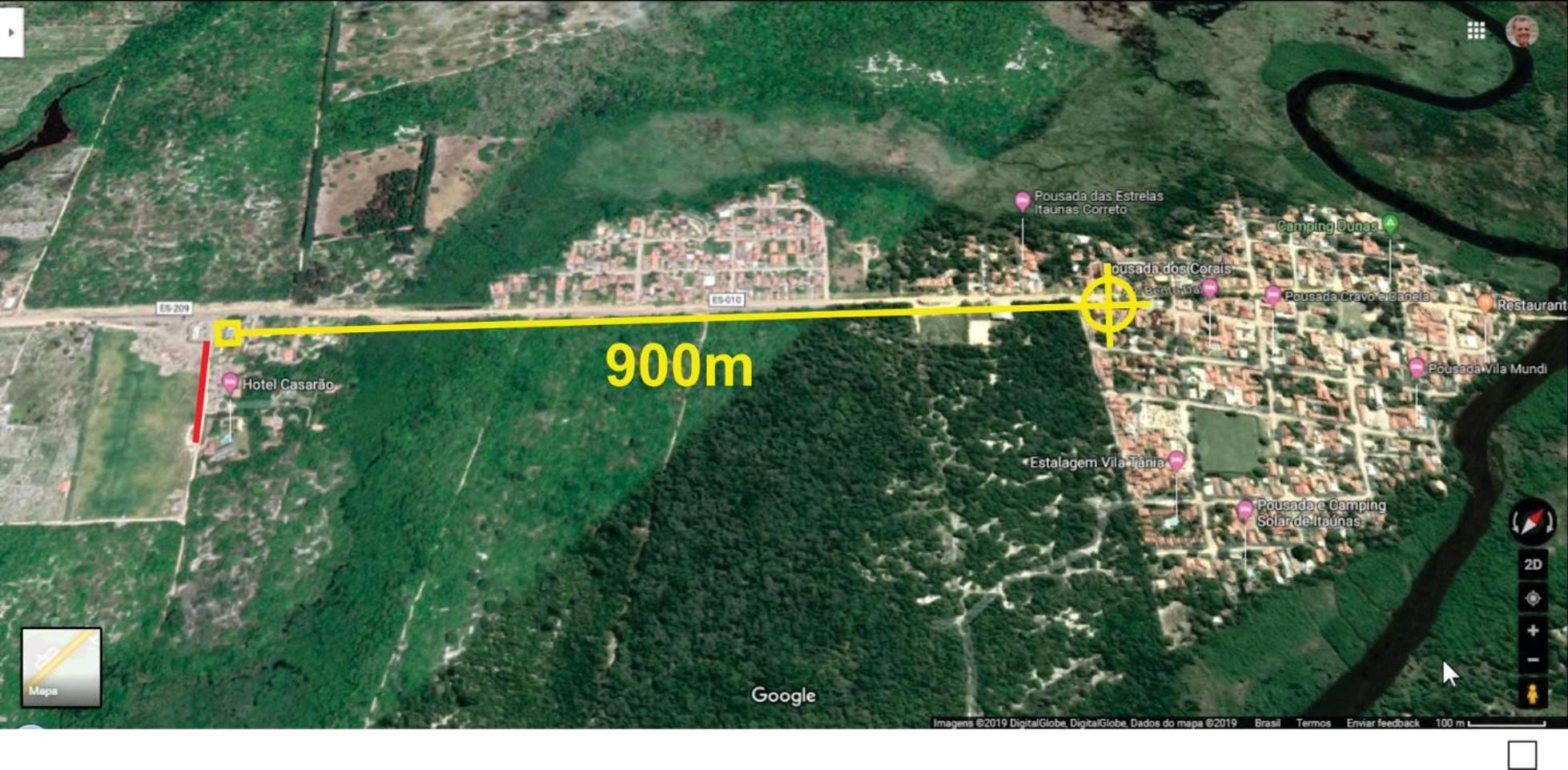 Pousada Casarao De Itaunas Exteriör bild